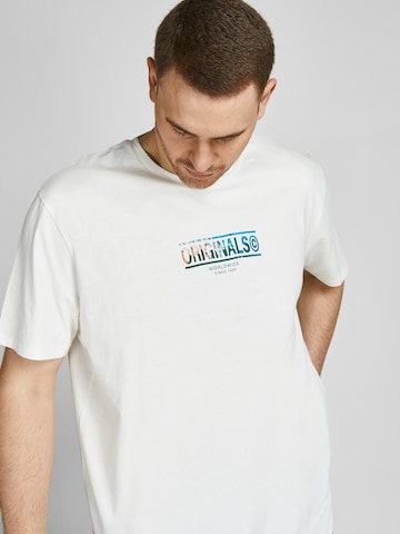 Jack & Jones Plus T-Shirt 'Booster' in Weiß