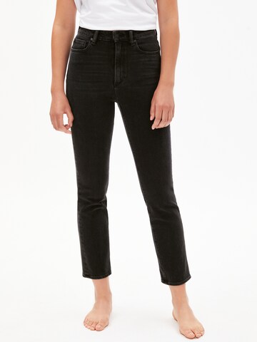 ARMEDANGELS Slim fit Jeans 'LEJAA' in Black: front