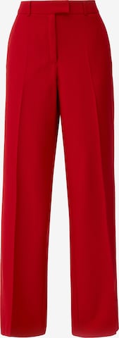 s.Oliver BLACK LABEL Pleated Pants in Red: front
