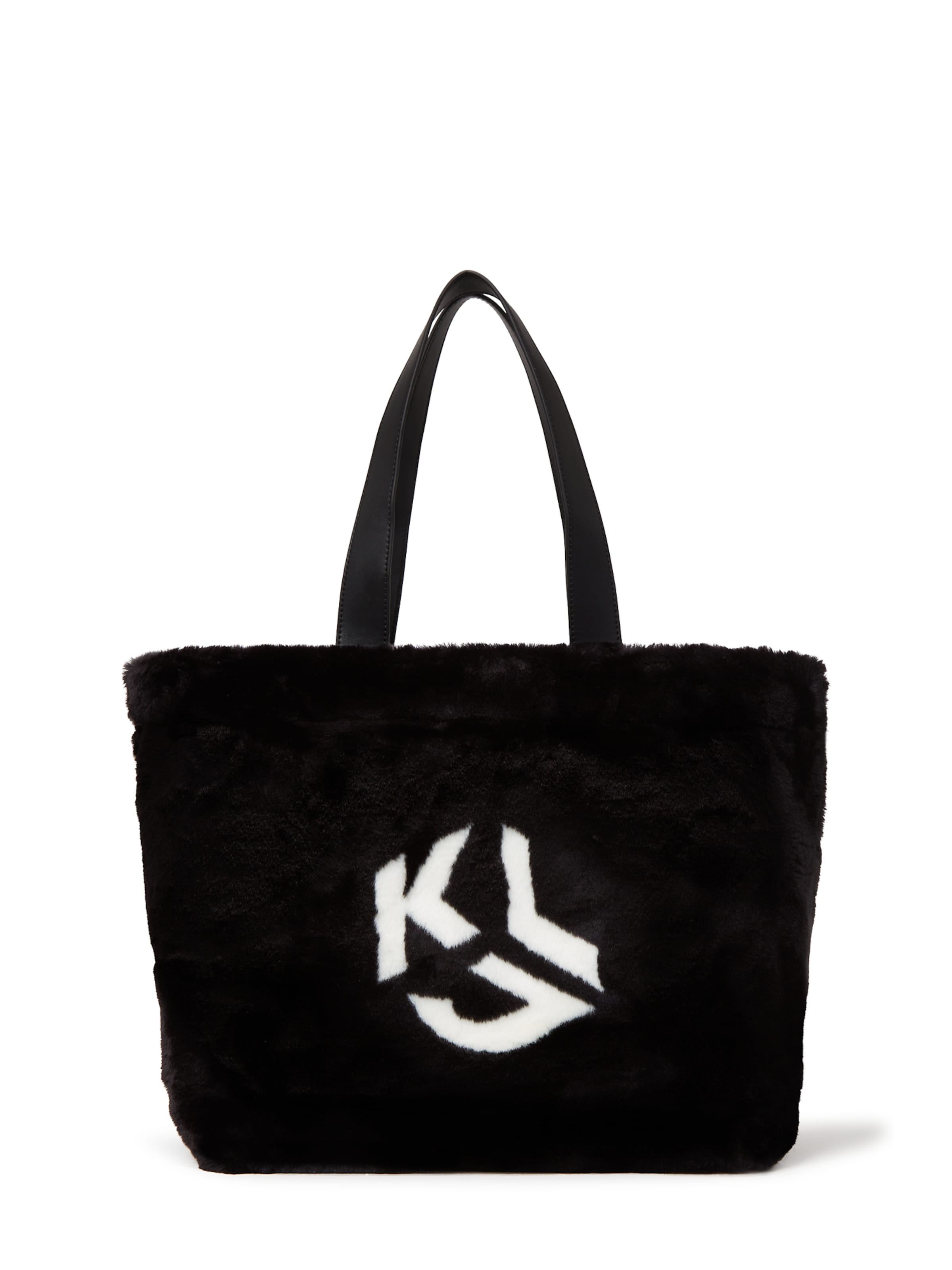 KARL LAGERFELD JEANS Τσάντα χειρός σε μαύρο: μπροστά