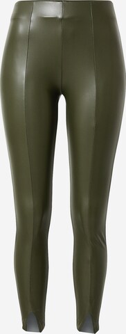 VILA Slim fit Leggings in Green: front