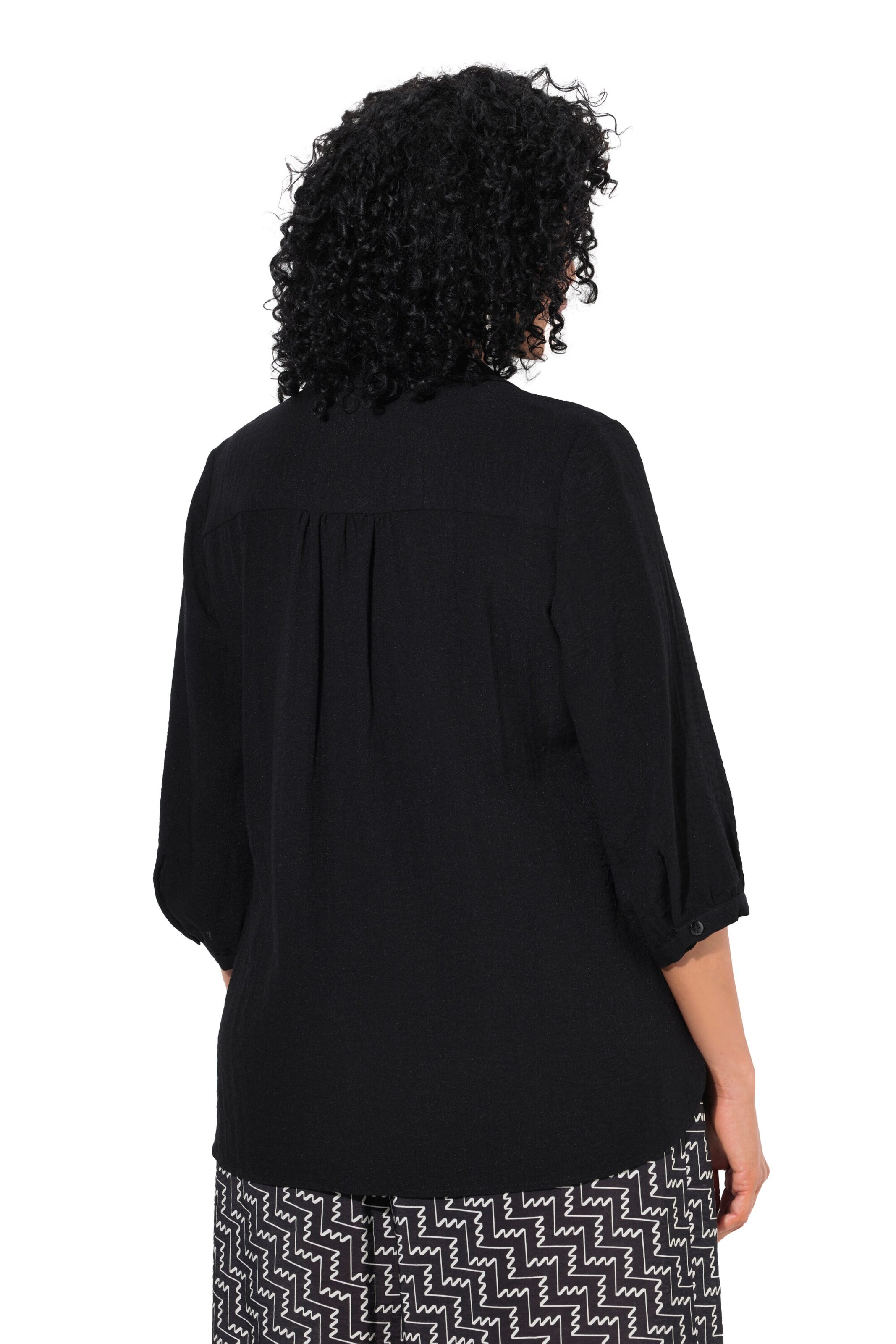 Ulla Popken Blouse in Zwart