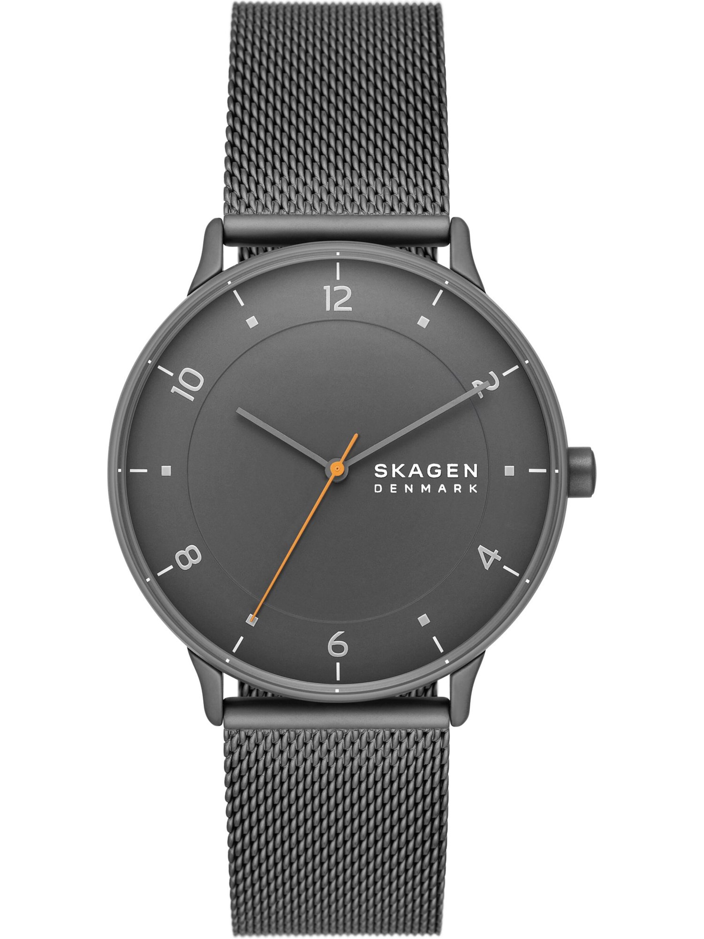 SKAGEN Analoguhr in Schwarz: Vorderseite