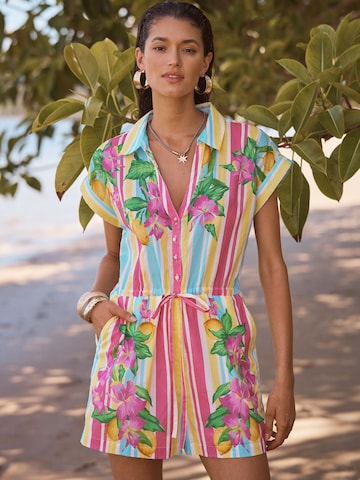 Combinaison love & roses en jaune