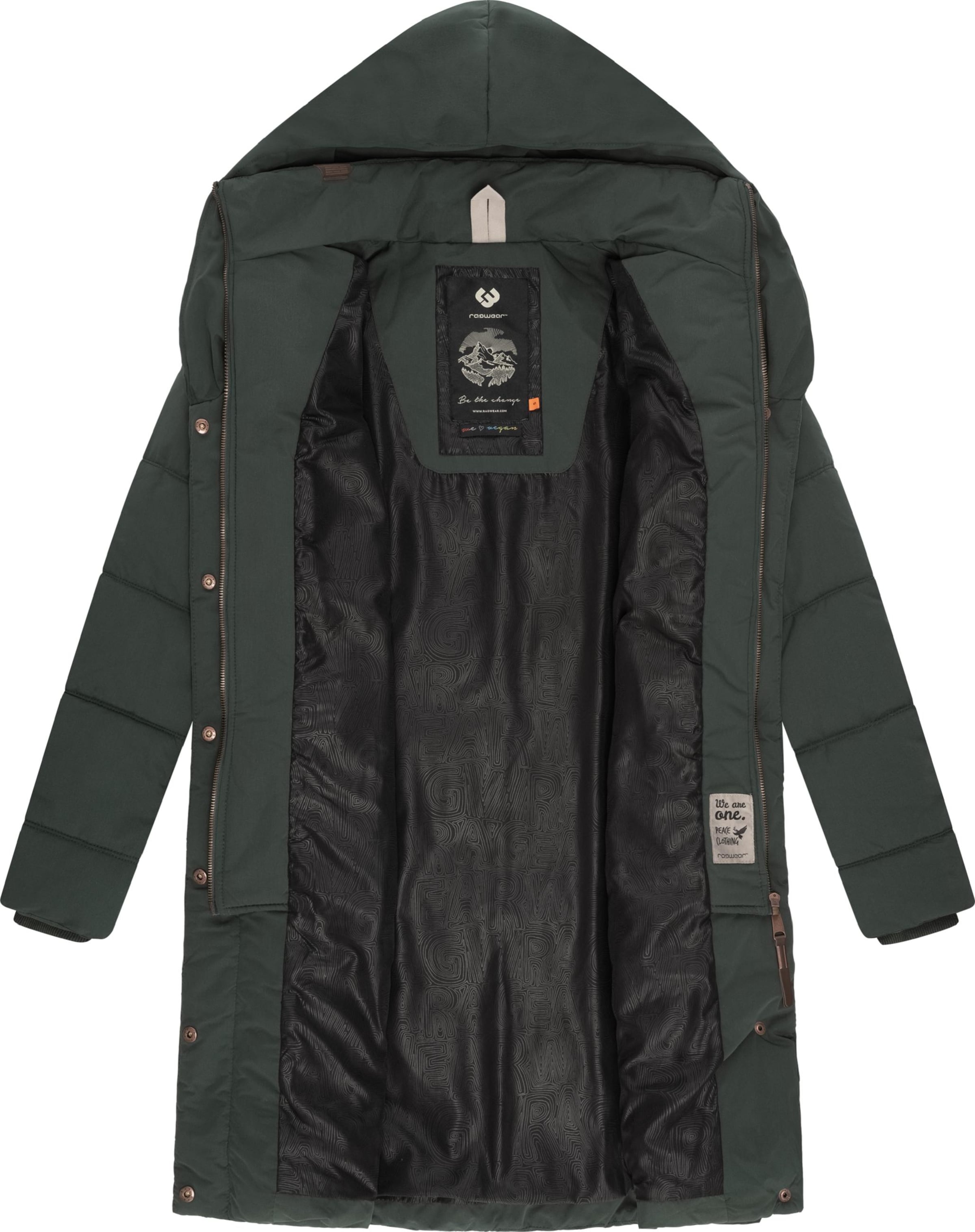 RagwearZimski kaput 'Natalka' - zelena boja