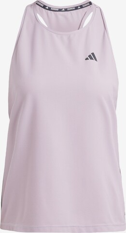 ADIDAS PERFORMANCE Sports Top 'Own The Run' in Purple: front