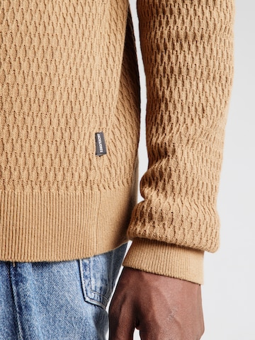 Pull-over 'JPRBLAREAGAN' JACK & JONES en marron