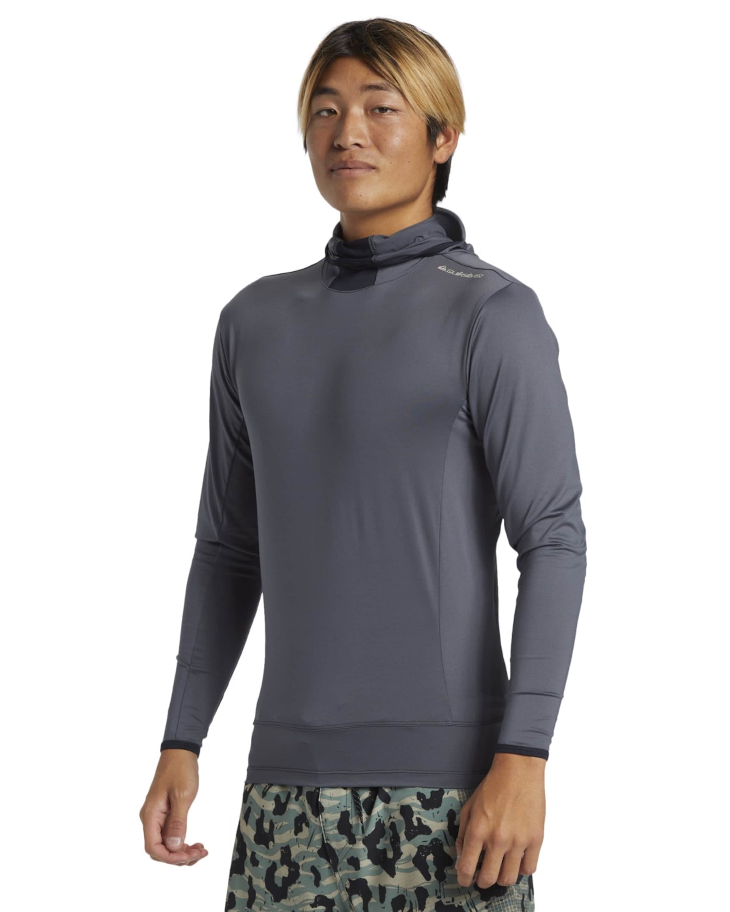 QUIKSILVER Funktionsshirt 'Weste Highline' in Grau