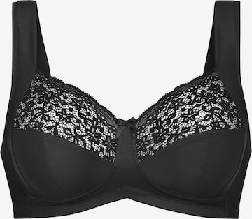 ANITA Minimizer BH 'Havanna' in Schwarz: Vorderseite