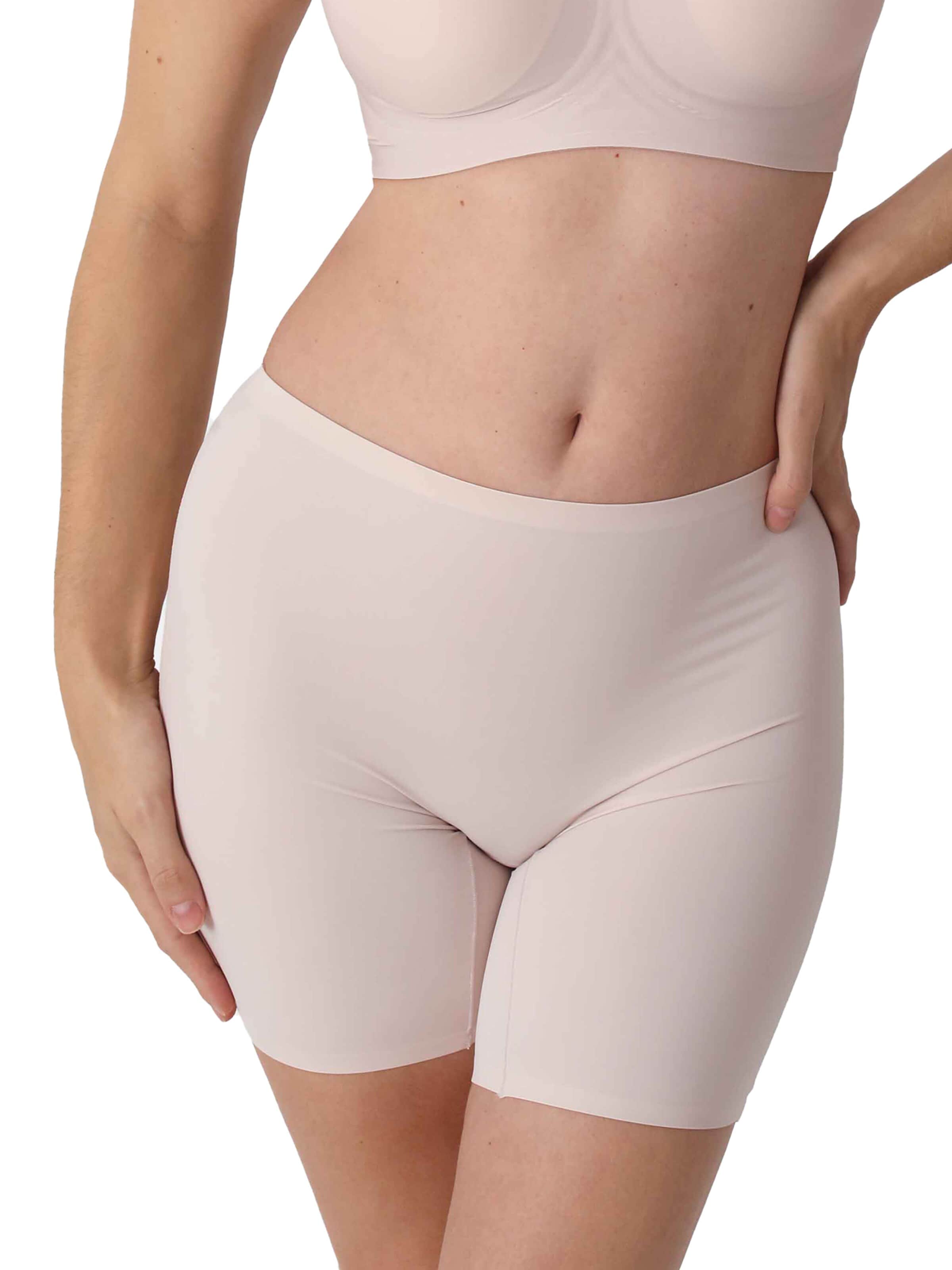 sassa Lange Unterhose 'bonded micro'‌‌‌‌ in Beige