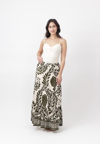 Elara Nederdel i grøn