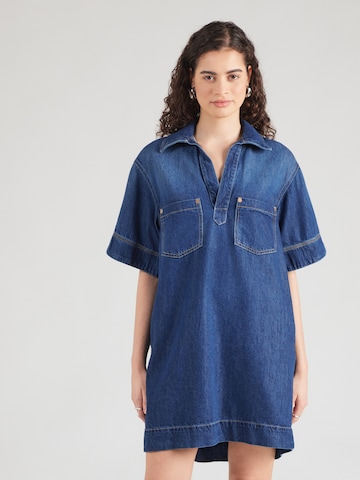 BOSS Šaty - Modrá: predná strana