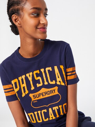 Superdry T-Shirt in Blau