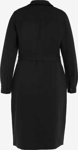 Ulla Popken Shirt Dress in Black