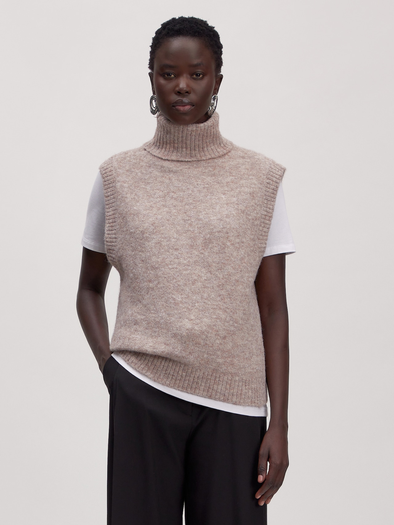 EDITED Produits Boucles d'oreilles 'Selene' argent