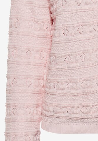 Sidona Knit Cardigan in Pink