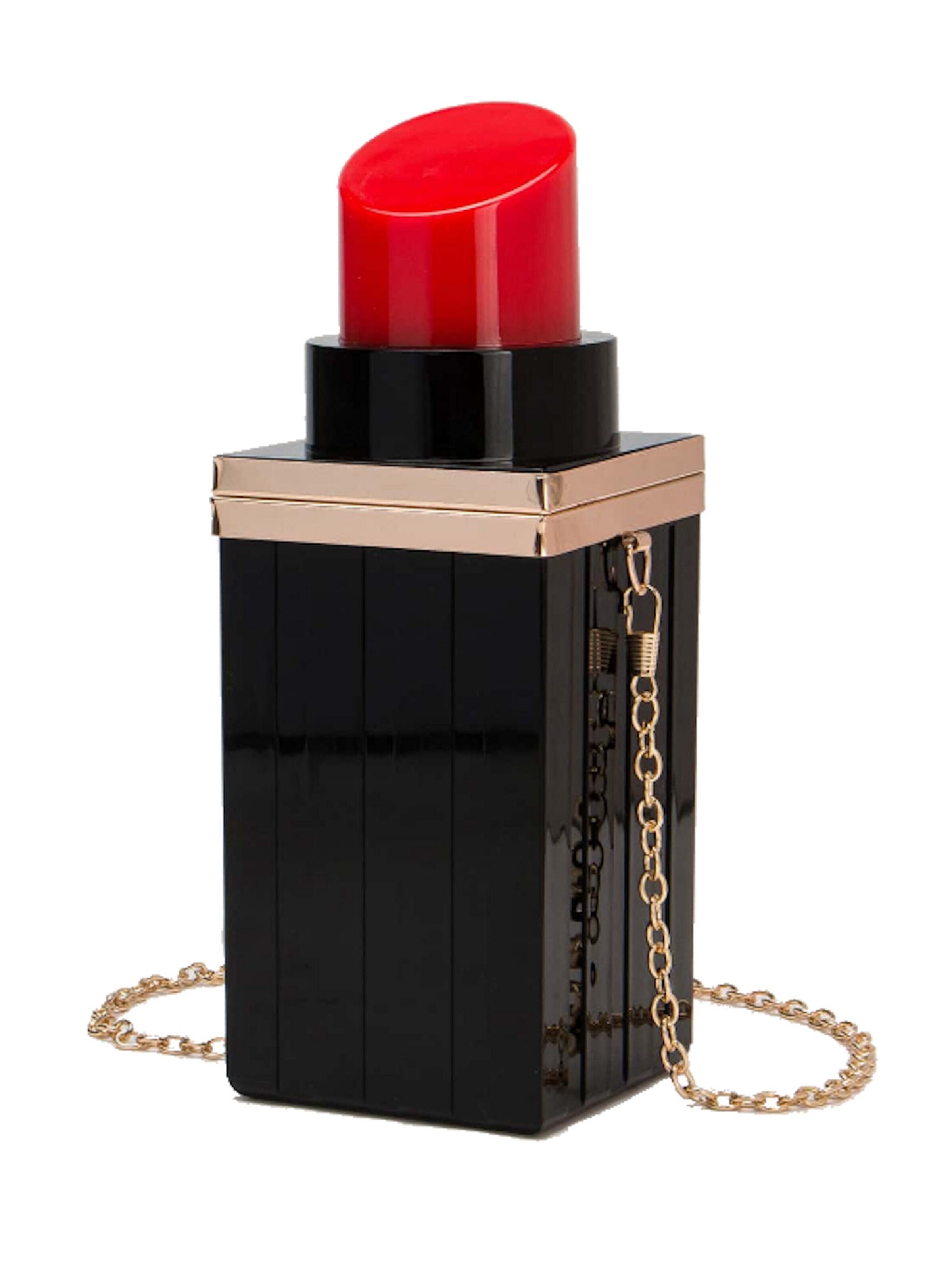 Tomshop24-7 Clutch 'Lippenstift' in Black