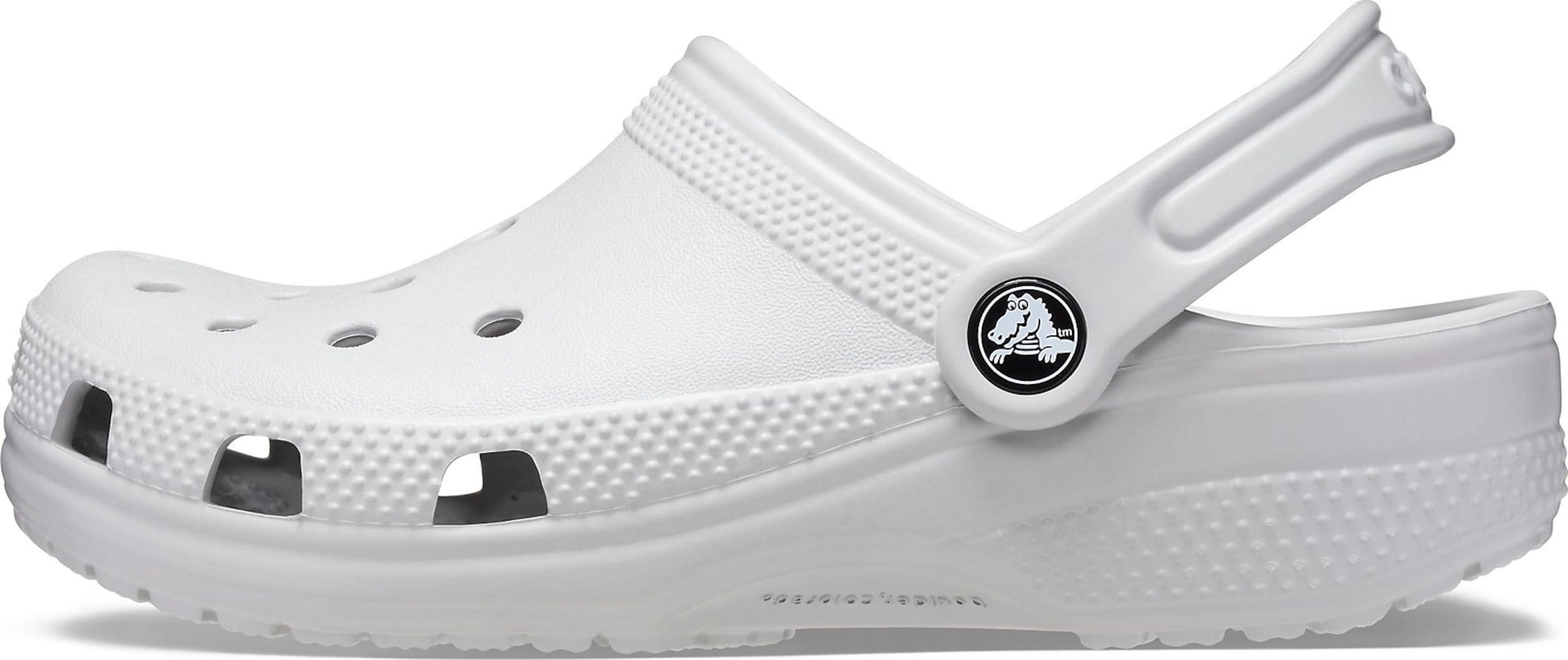 Crocs Nyitott cipők - fehér: elől