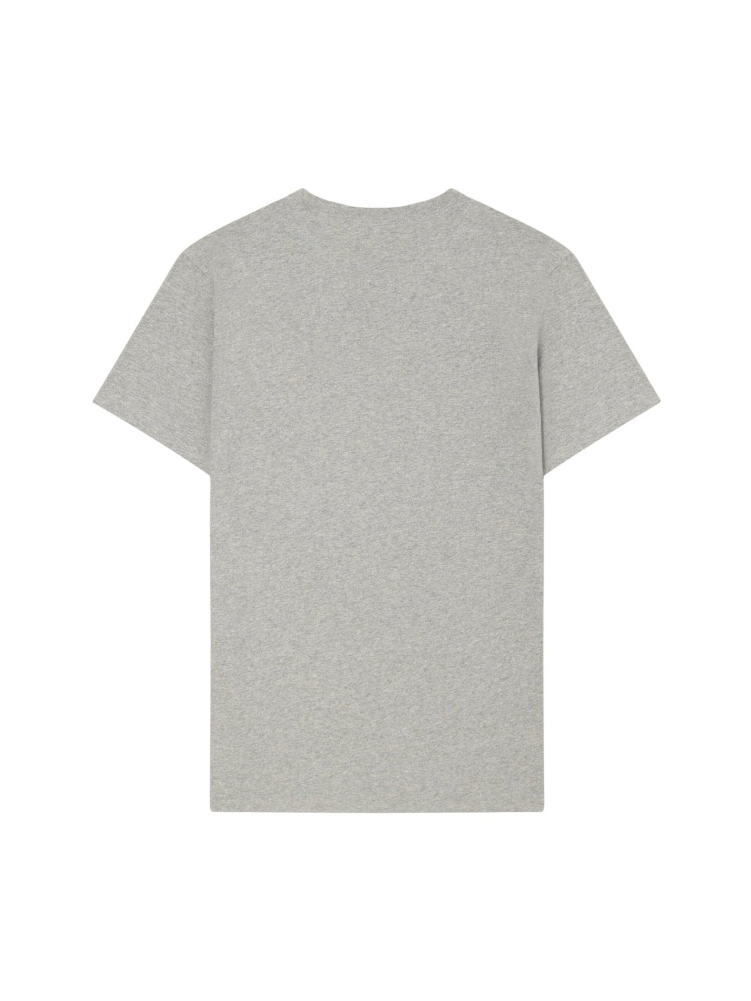 Laurent Vergne Shirt 'Thierry T-Shirt - Grey Melange' in Grey