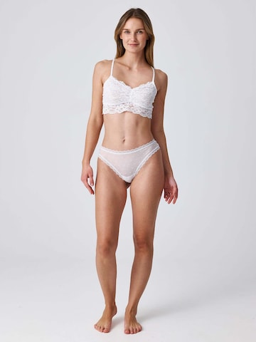 SNOCKS String 'love' in Wit: voorkant