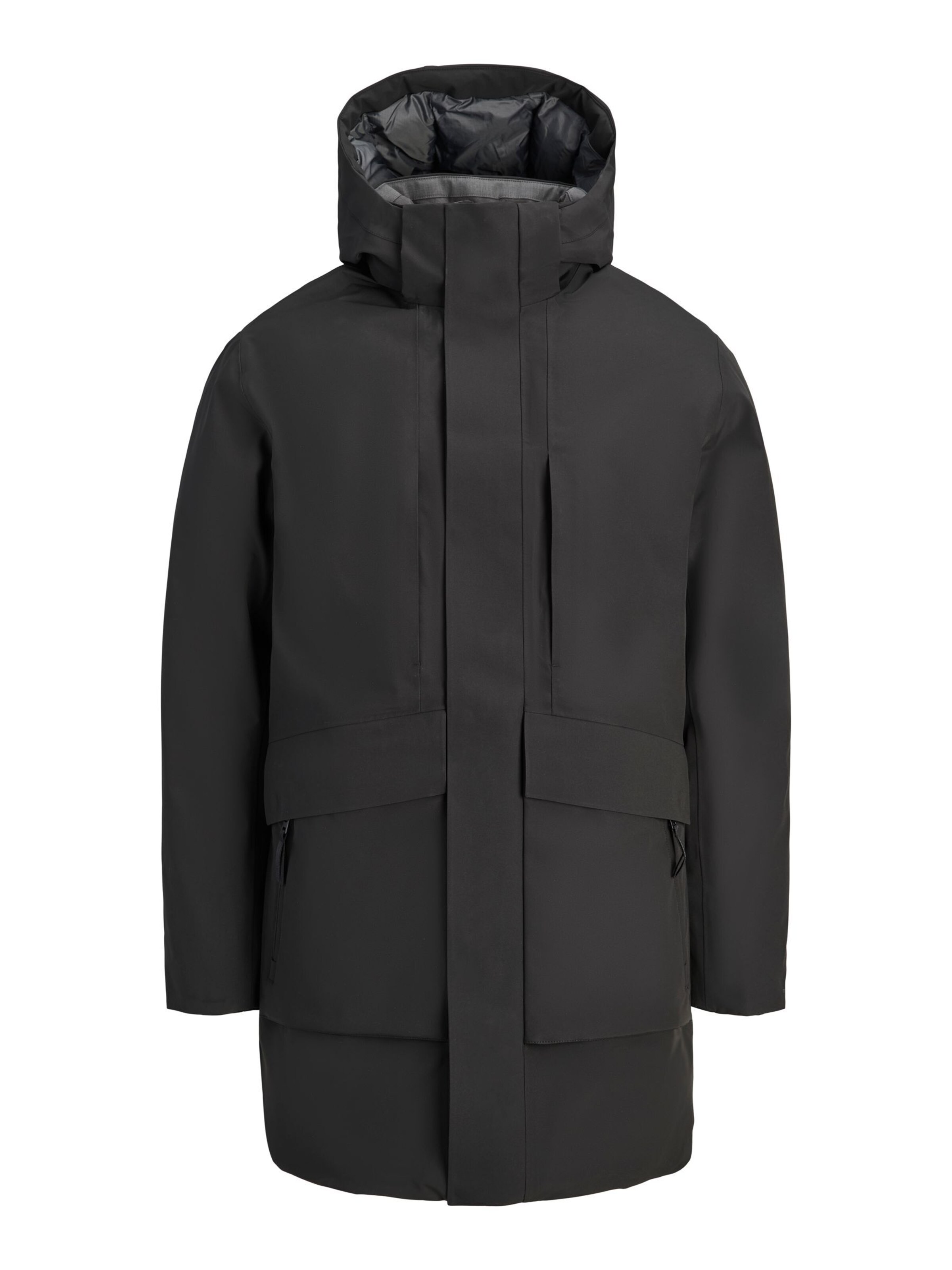 JACK & JONES Functionele jas in Zwart: voorkant