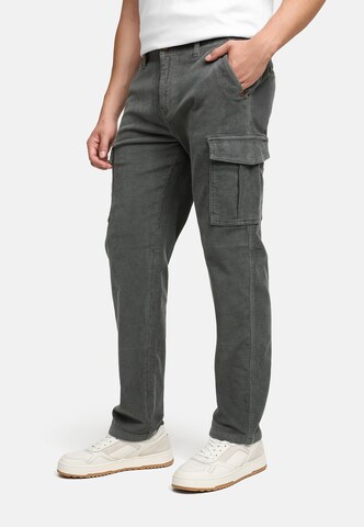 INDICODE JEANS Regular Cargo trousers in Grey