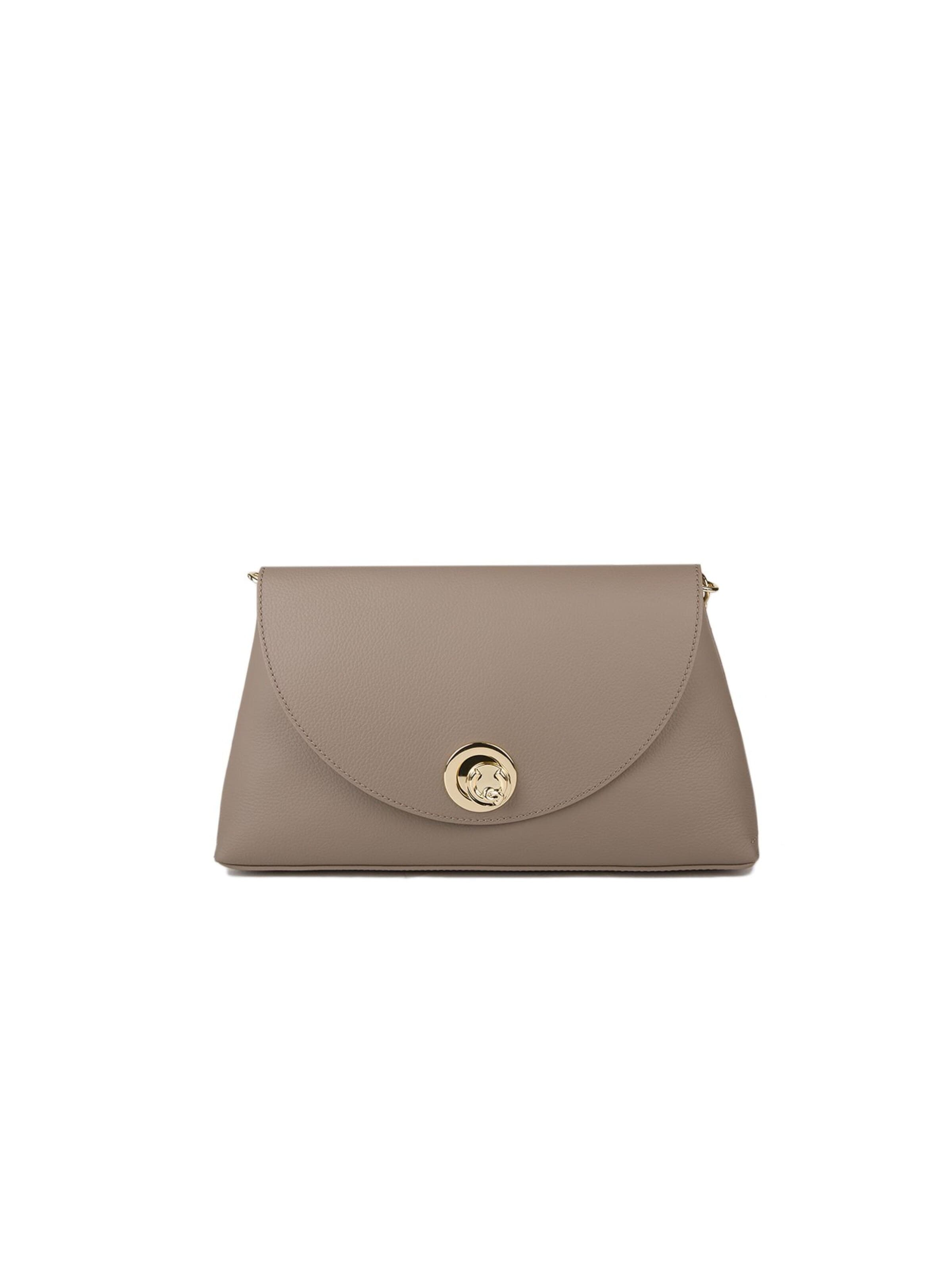 Sacs à main 'Coccinelle Nikla Handbag Double Grainy Leather' Coccinelle en gris : devant