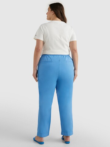 Tommy Hilfiger Curve Loosefit Broek in Blauw