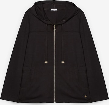 Veste de survêtement Fiorella Rubino en noir : devant