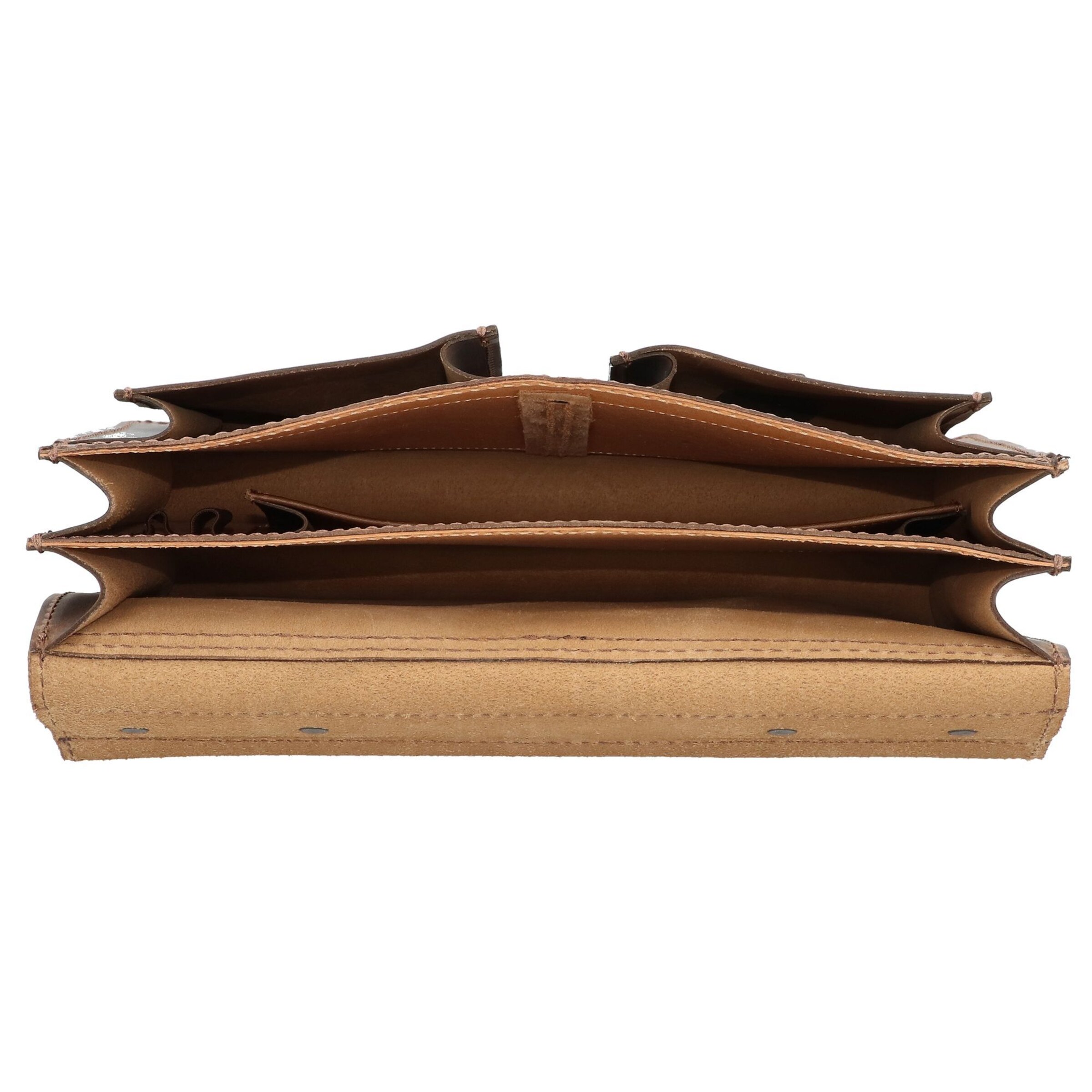 Borsa portadocumenti di MIKA in marrone