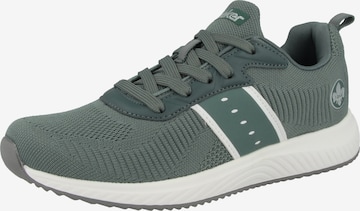 Rieker Sneakers laag in Groen: voorkant