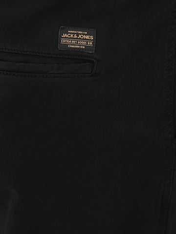 Jack & Jones Plus Tapered Trousers 'JPSTKANE' in Black