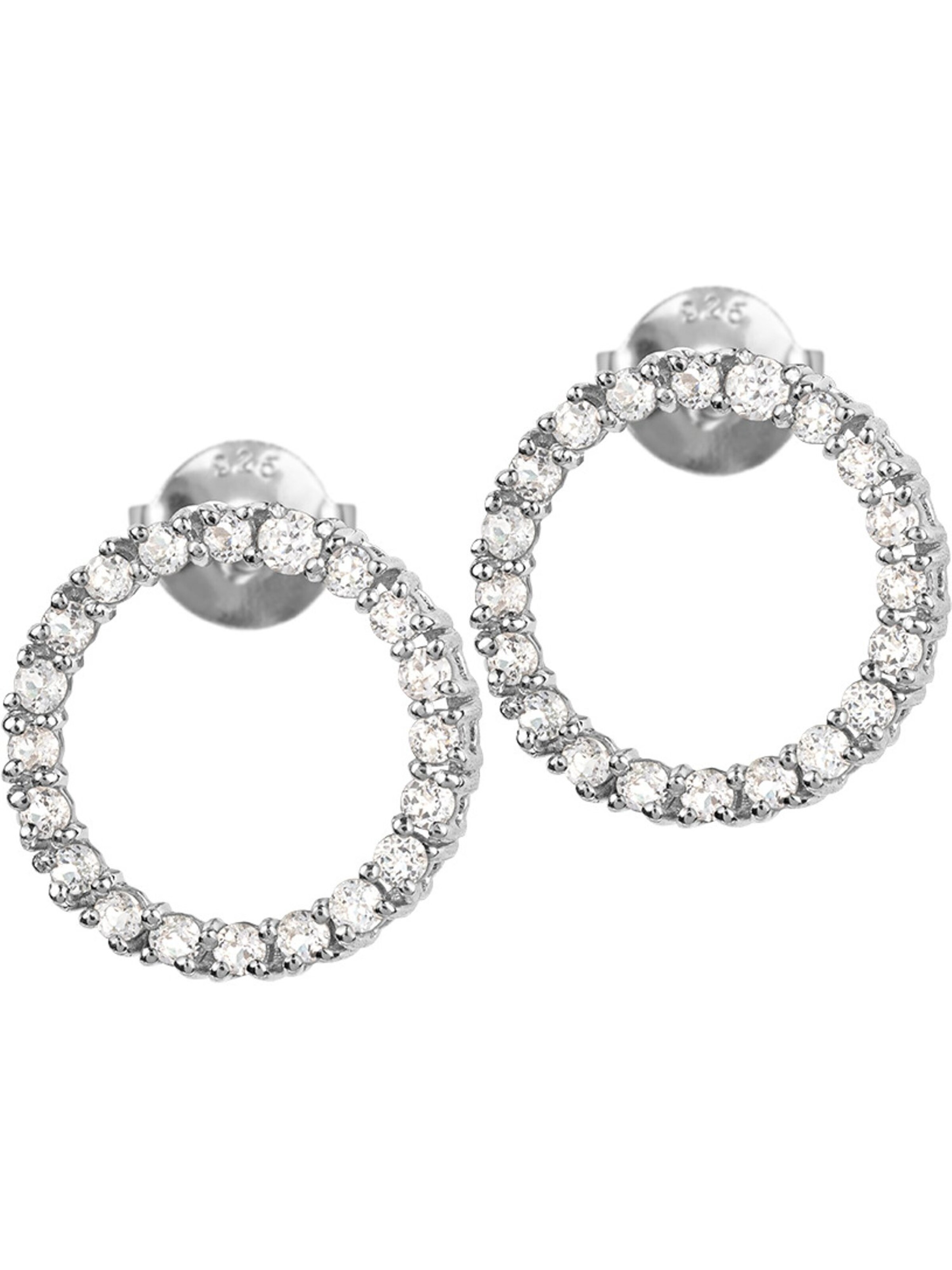 Jacques Lemans Ohrringe in Silber: Vorderseite