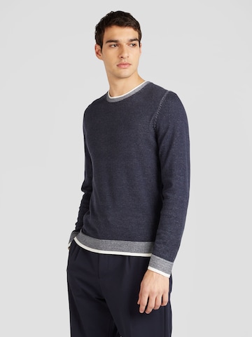 s.Oliver Pullover i blå: forside