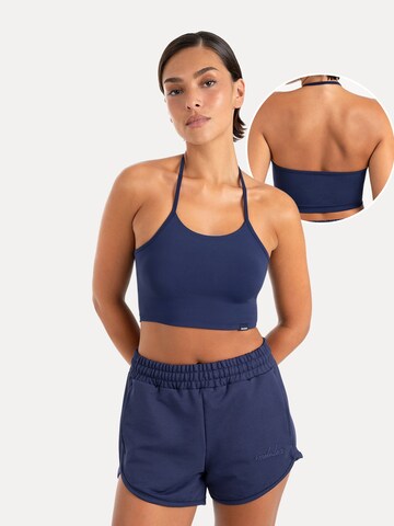 Haut de sport ' Florea ' Smilodox en bleu : devant