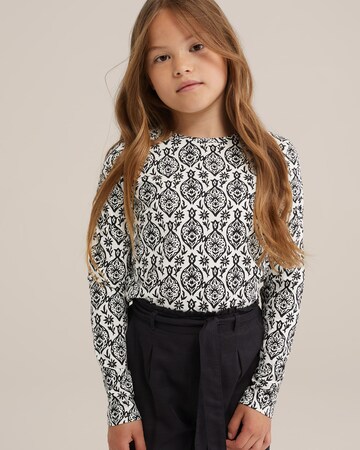 WE Fashion Póló - fekete: elől