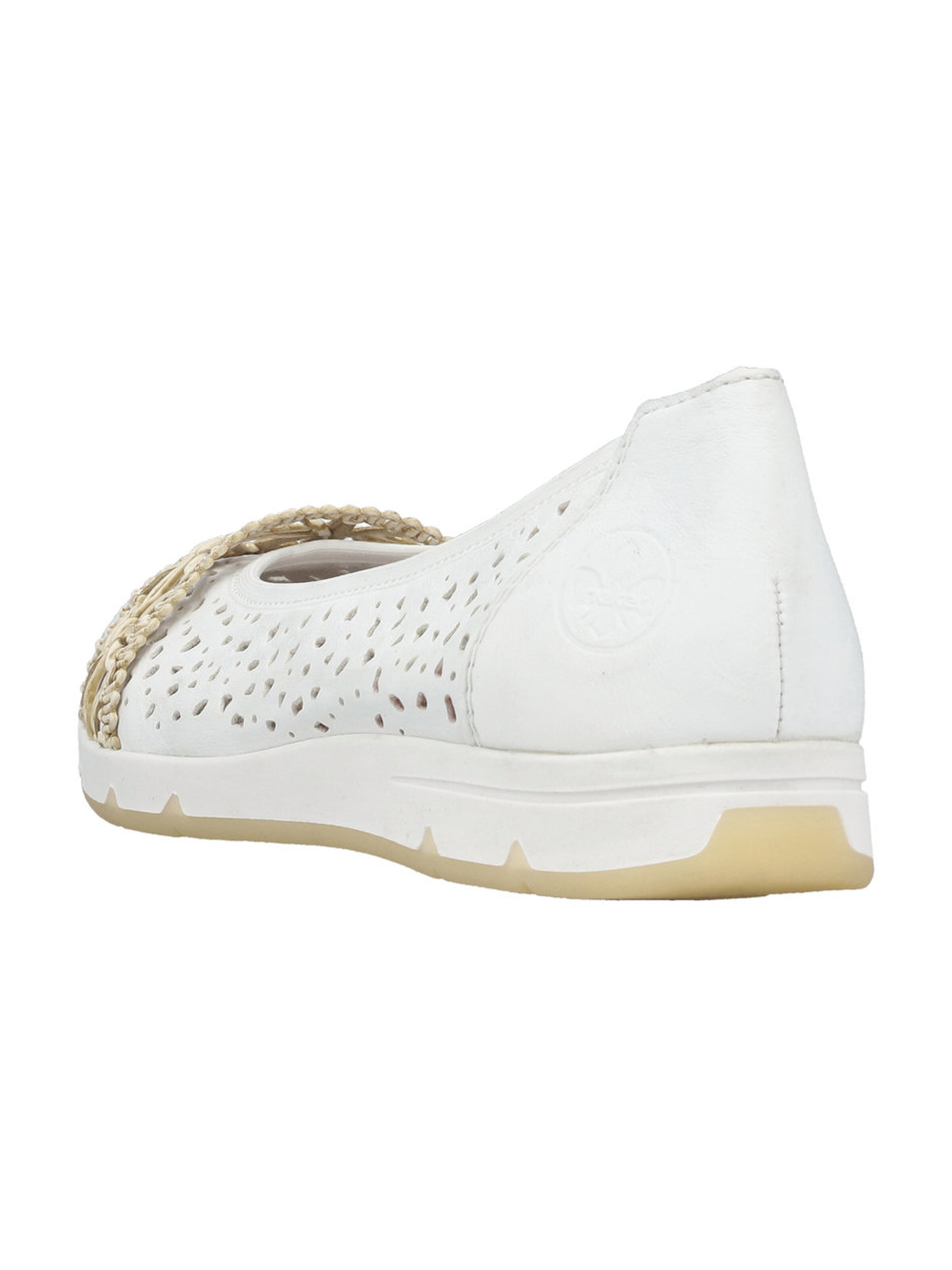 Ballerines Rieker en blanc