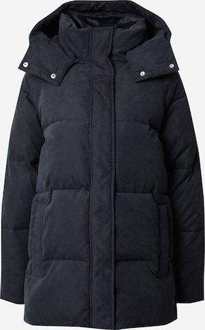 Abercrombie & Fitch Zimní bunda – modrá: přední strana