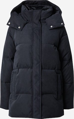 Abercrombie & Fitch Winter Jacket in Blue: front