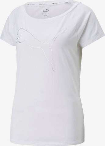PUMA قميص عملي بلون أبيض: الأمام