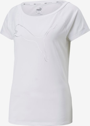 PUMA Performance Shirt in White: front