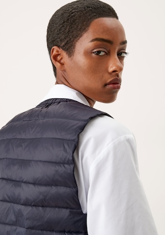 Gilet s.Oliver BLACK LABEL en bleu