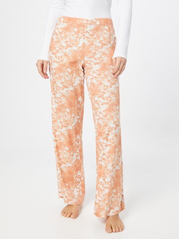 Pantalon de pyjama Calvin Klein Underwear en orange : devant