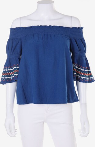 DE.CORP Blouse & Tunic in S in Blue: front