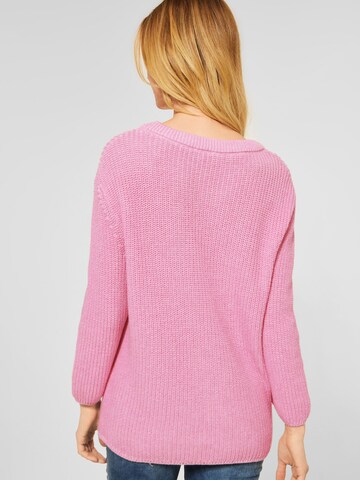 STREET ONE Pullover in Pink