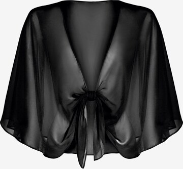 Adrianna Papell Cape in Black: front