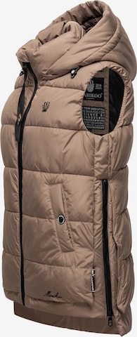 MARIKOO Bodywarmer 'Zarinaa' in Bruin