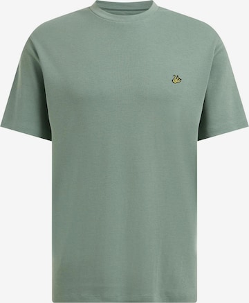 T-Shirt WE Fashion en vert : devant