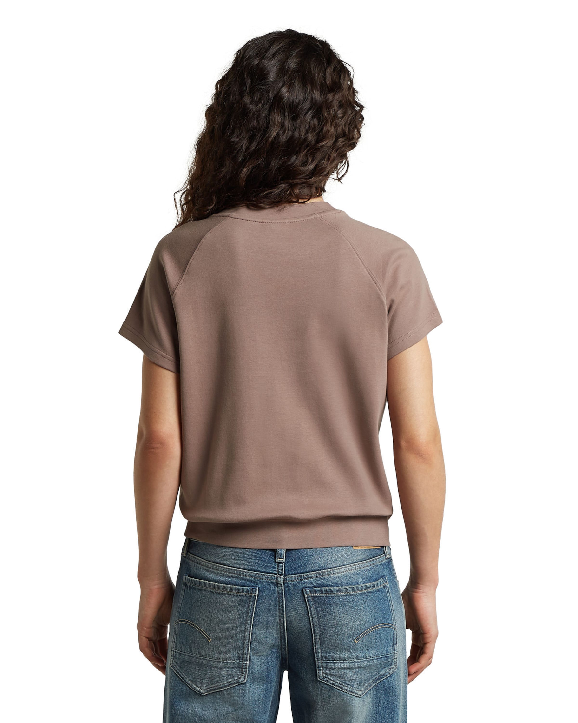 T-shirt ' ' G-STAR en rose : devant