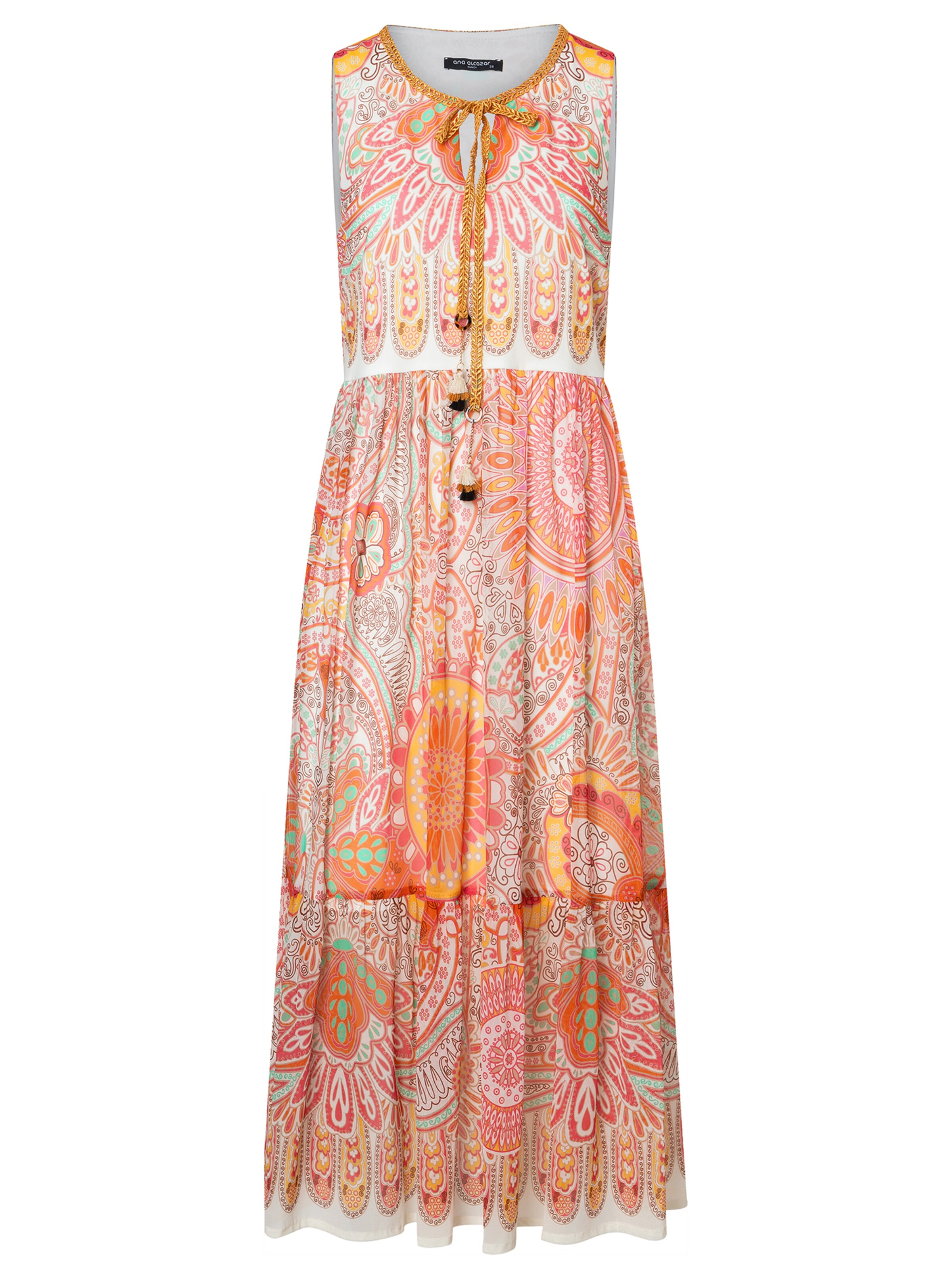 Ana Alcazar Kleid 'Welma' in Orange: Vorderseite